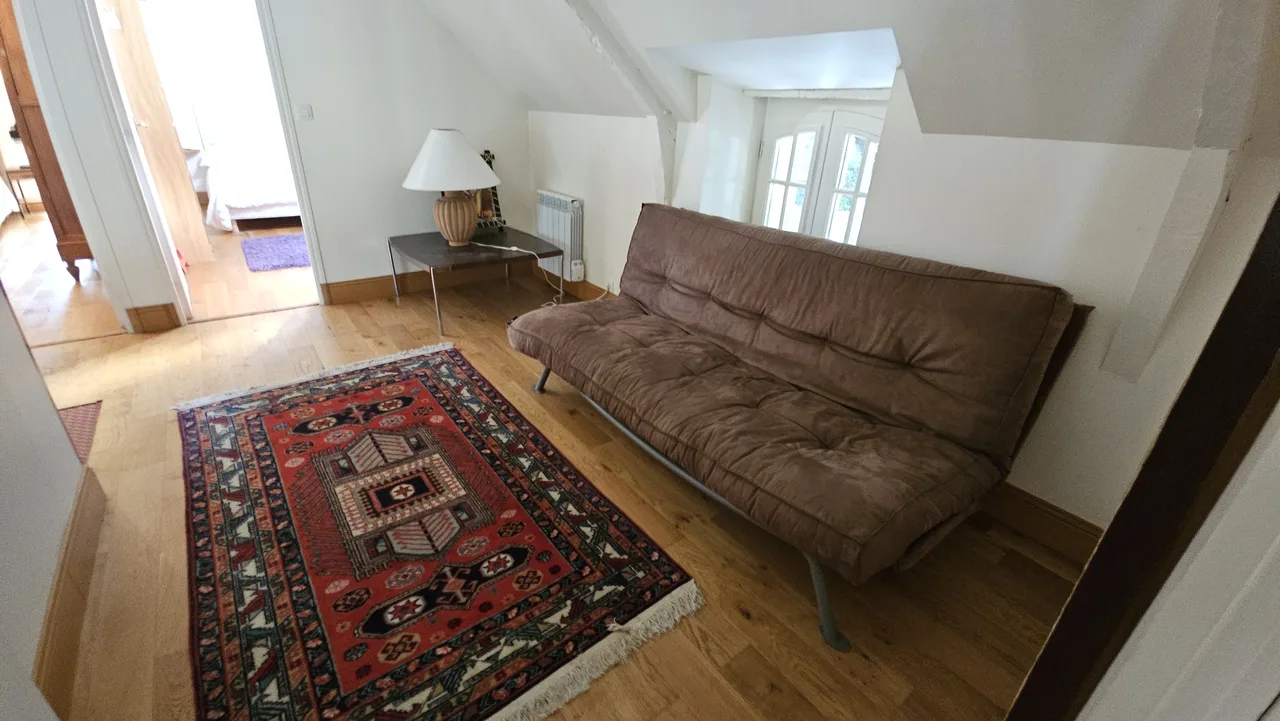 Couloir chambres — Gîte à Roz Maria.