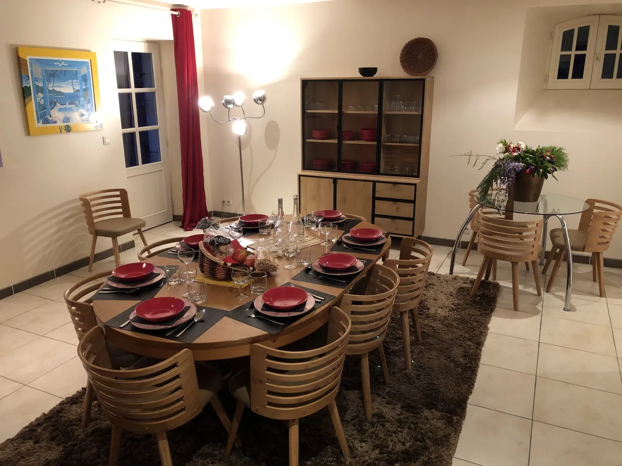 Salle à manger — Gîte à Roz Maria.