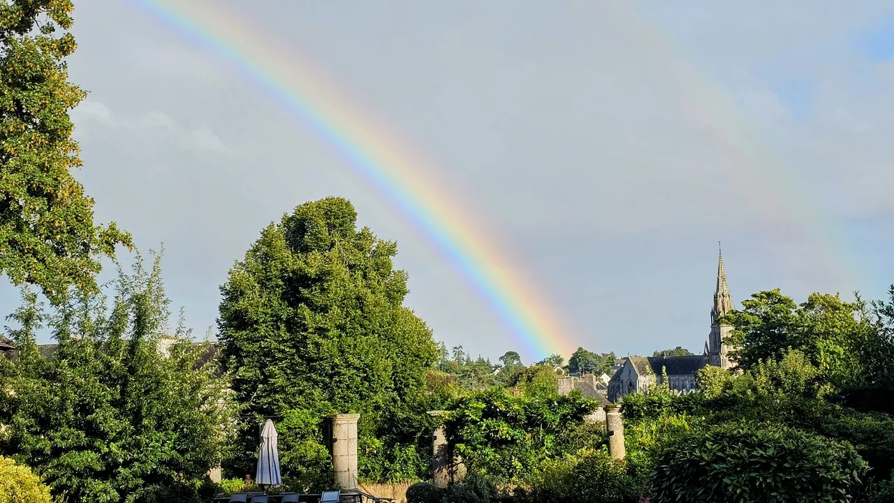 Parc et village à Roz Maria.