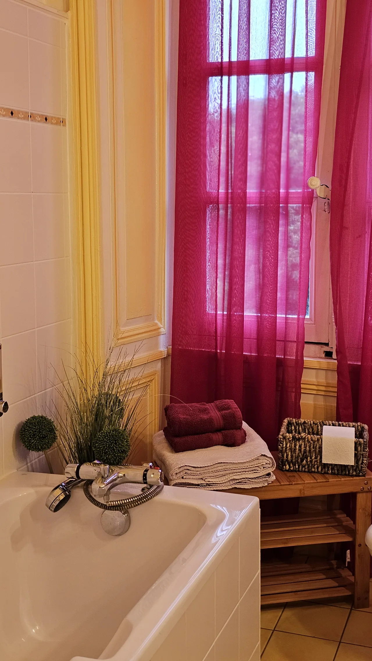 Suite salle de bain — Suite Nominoë — Manoir à Roz Maria.