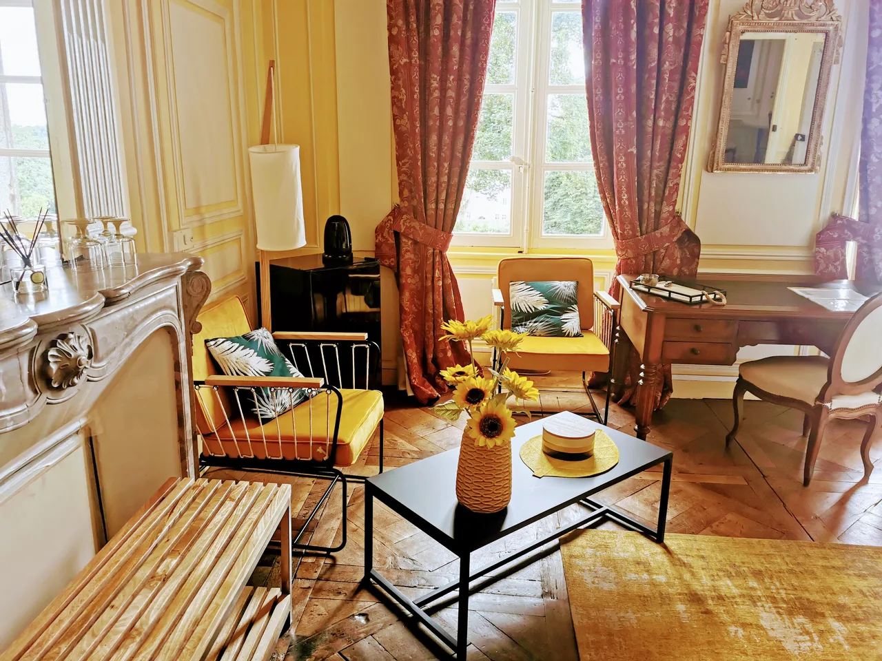 Petit salon suite — Suite Nominoë — Manoir à Roz Maria.